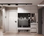 прихожая к9а с антресолью антрацит